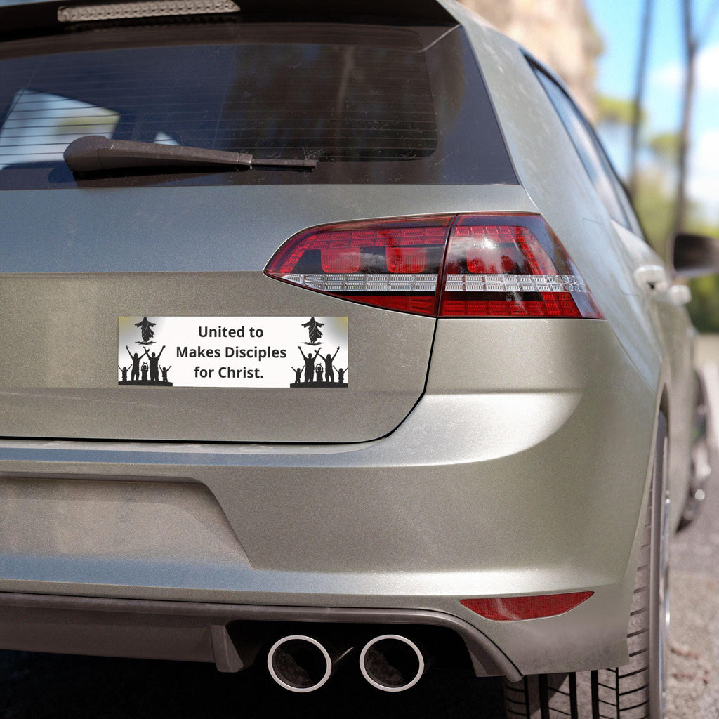 Christian Car Decal, Make Disciples for Christ Sticker, Faith Based Auto Decal, Church Gift