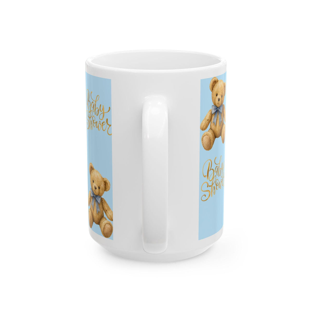 Teddy Bear Baby Shower Mug | Blue Ceramic Mug  | It's a Boy