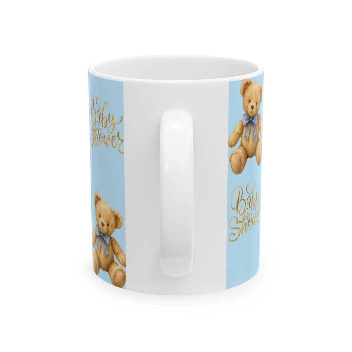 Teddy Bear Baby Shower Mug | Blue Ceramic Mug  | It's a Boy
