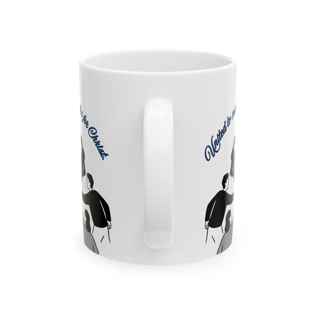 United to Make Disciples for Christ Mug | Faith Coffee Cup (Bilingual Design)